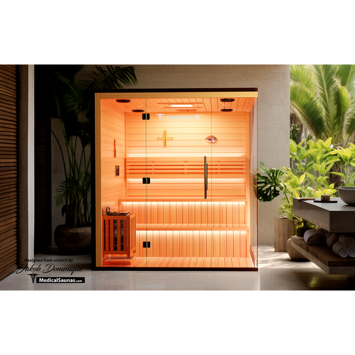 Medical Traditional 9 Plus Traditional Sauna 5