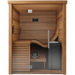 Auroom Baia Glass 2-Person Traditional Indoor Sauna