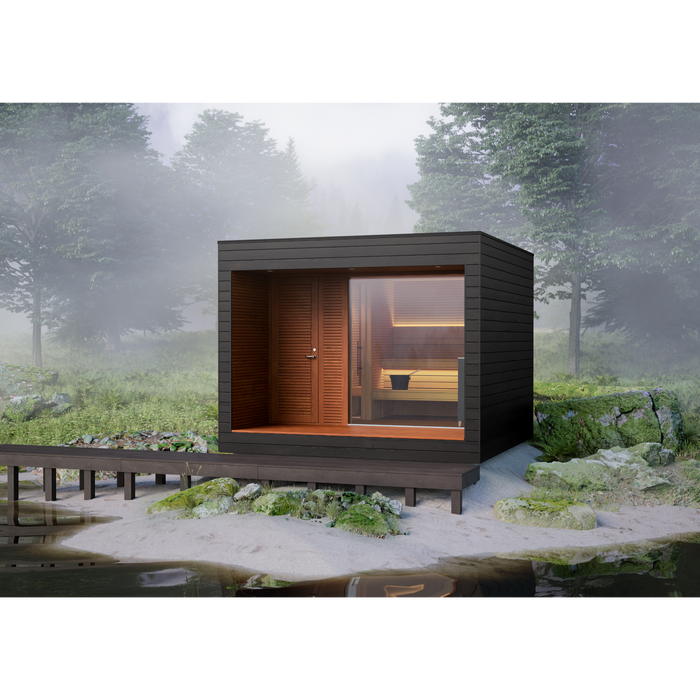 Auroom Natura 5-Person Traditional Outdoor Sauna