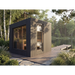 Auroom Terra S 5-Person Traditional Outdoor Sauna - Black