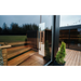 Auroom Terra S 5-Person Traditional Outdoor Sauna - Black