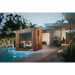 Auroom Terra S 5-Person Traditional Outdoor Sauna - Natural