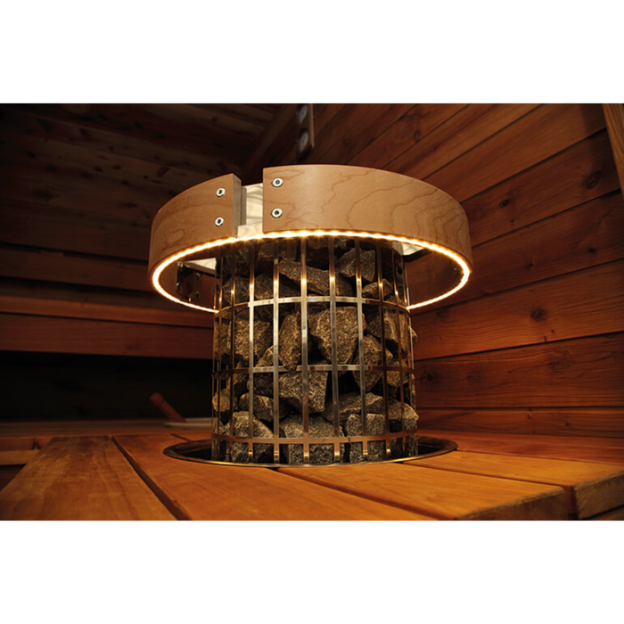 Harvia Cilindro Safety Railing with LED Lighting | HPCU4L