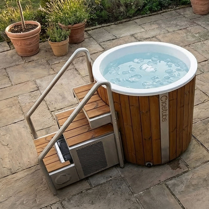 Icetubs IceBarrel XL Thermowood & Stainless Cold Plunge Tub