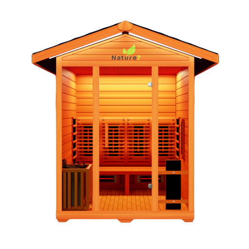 Medical Nature 7 V2 Outdoor Hybrid Sauna 1