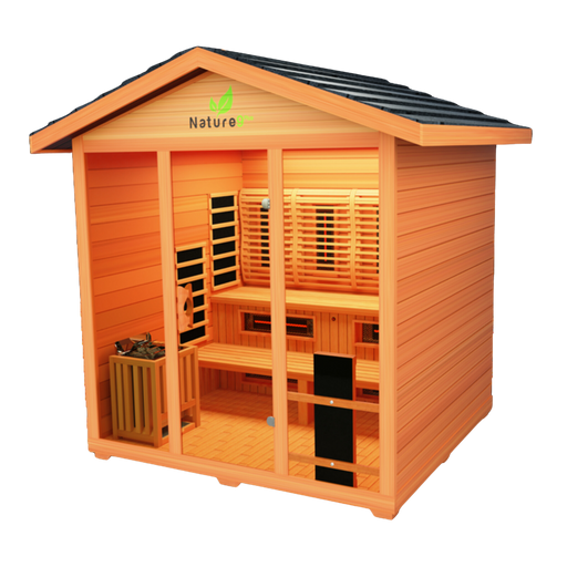 Medical Nature 9 Outdoor Hybrid Sauna 1