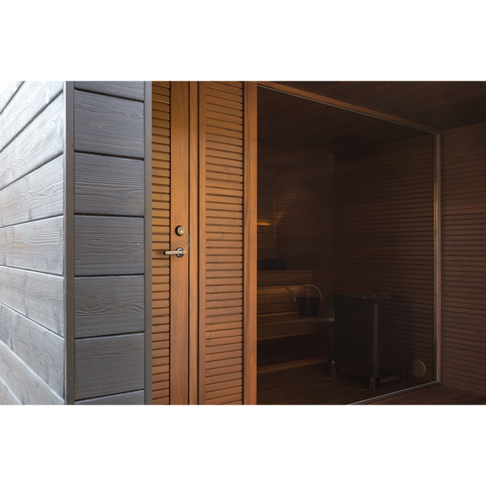 Auroom Natura 5-Person Traditional Outdoor Sauna