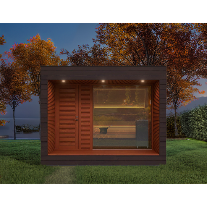 Auroom Natura 5-Person Traditional Outdoor Sauna