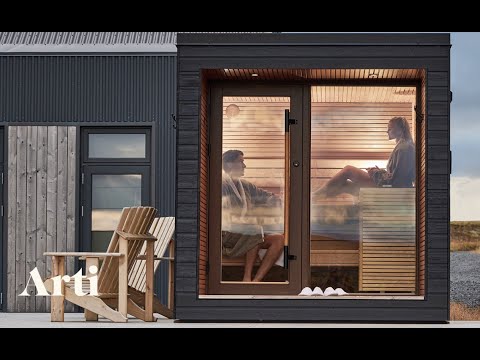 Auroom Arti 5-Person Traditional Outdoor Sauna