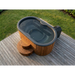 SaunaLife Model S2NC Package Soak-Series 2-Person Cold/Hot Immersion Tub with Water Chiller/Heater (Natural)